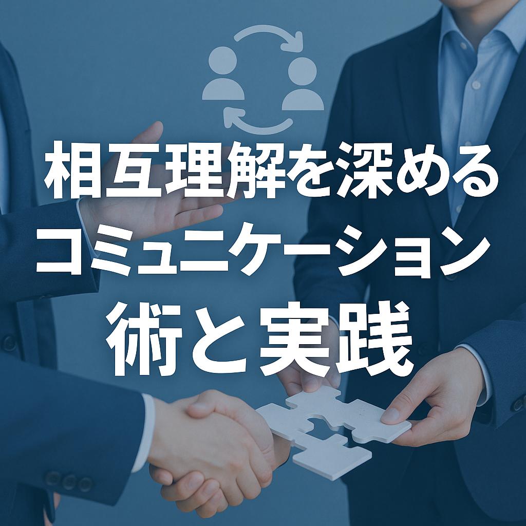 相互理解を深めるコミュニケーション術と実践