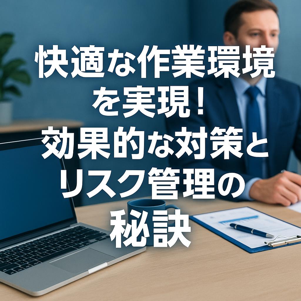快適な作業環境を実現!効果的な対策とリスク管理の秘訣