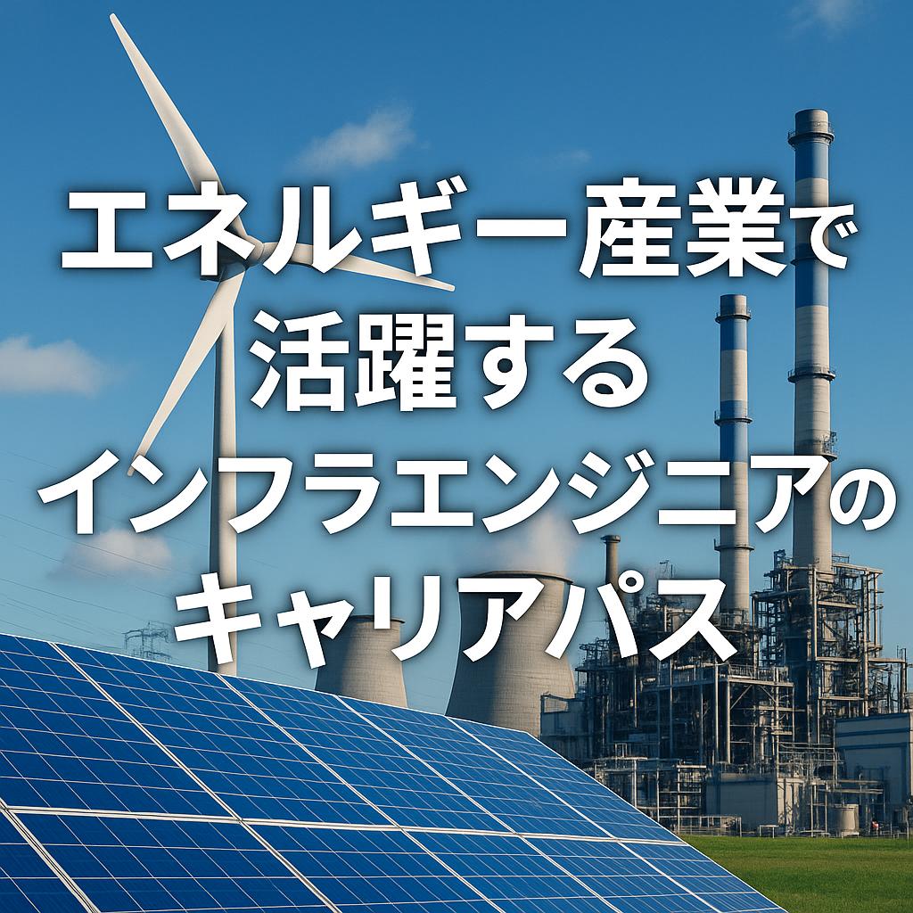 エネルギー産業で活躍するインフラエンジニアのキャリアパス