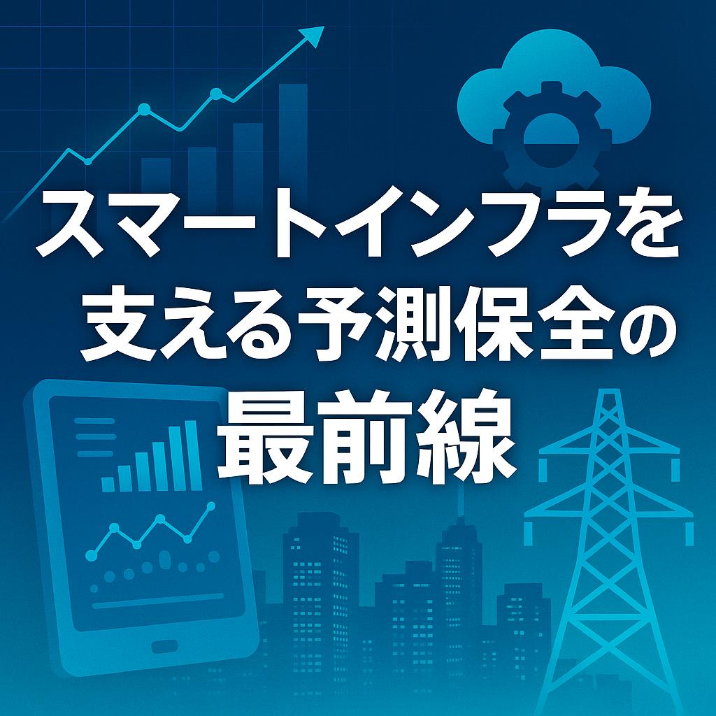スマートインフラを支える予測保全の最前線